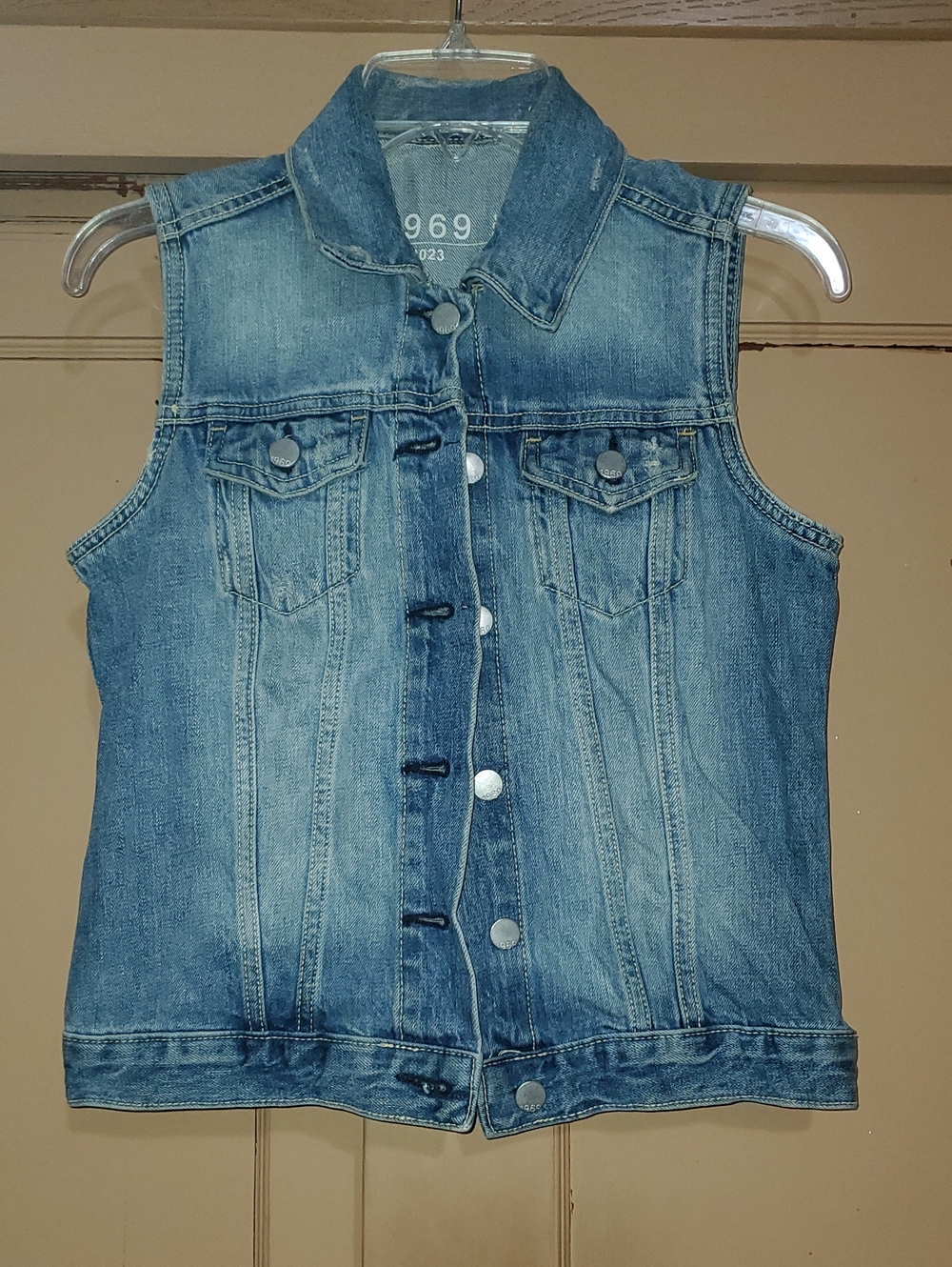 Vintage Gap 1969 denim vest